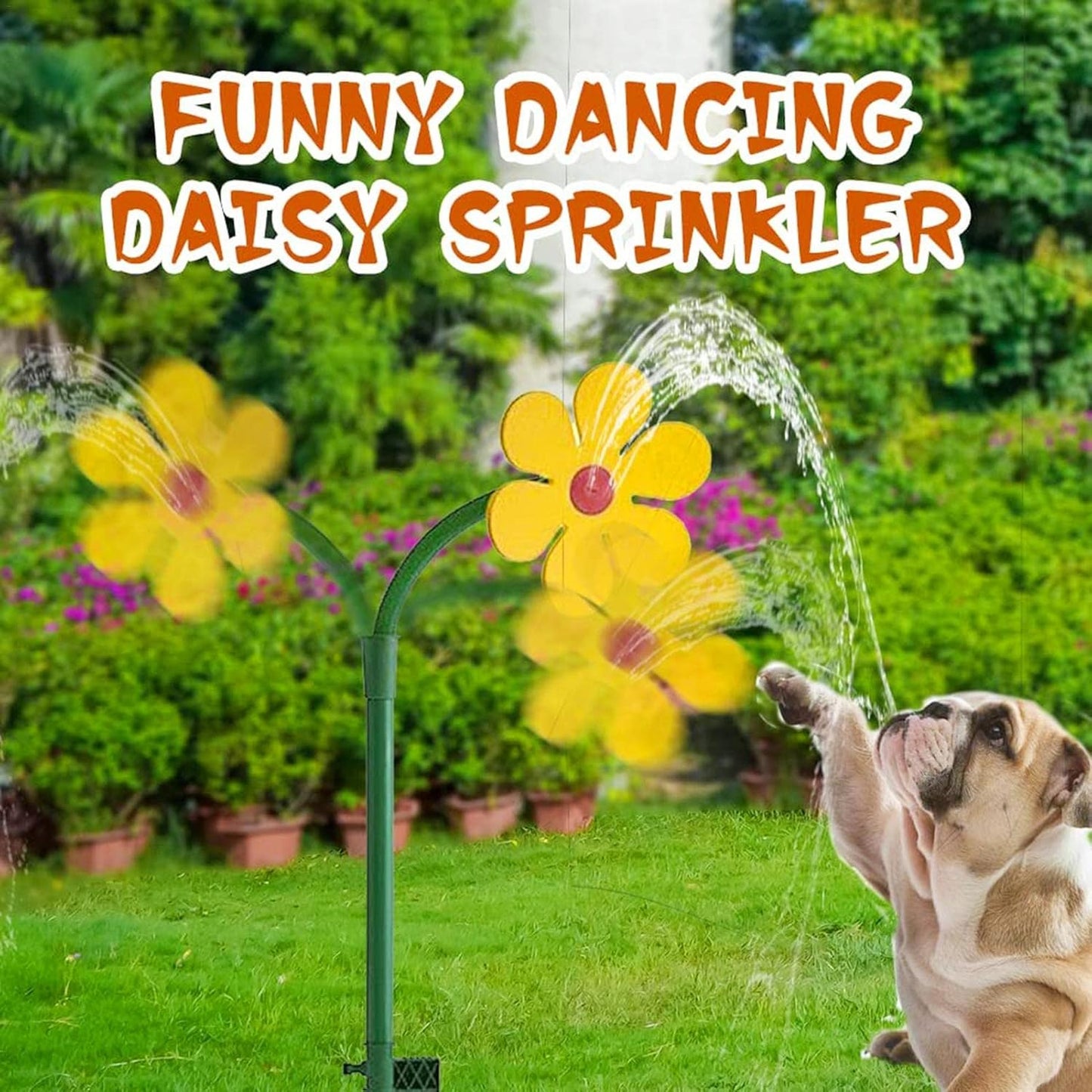 🌼💦Crazy Daisy Dancing Sprinkler: Spin Childhood Memories into Summer Fun