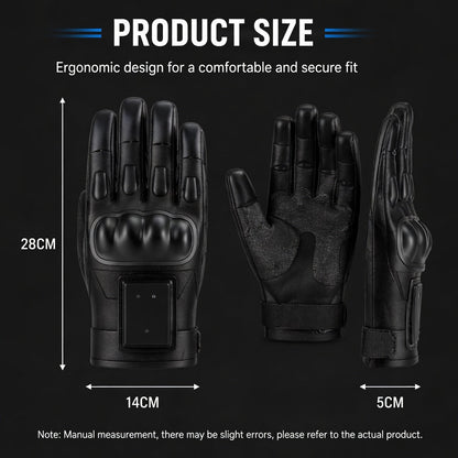 Tactical StunGuard Pro High‑Voltage Self‑Defense Glove One touch. Instant protection.