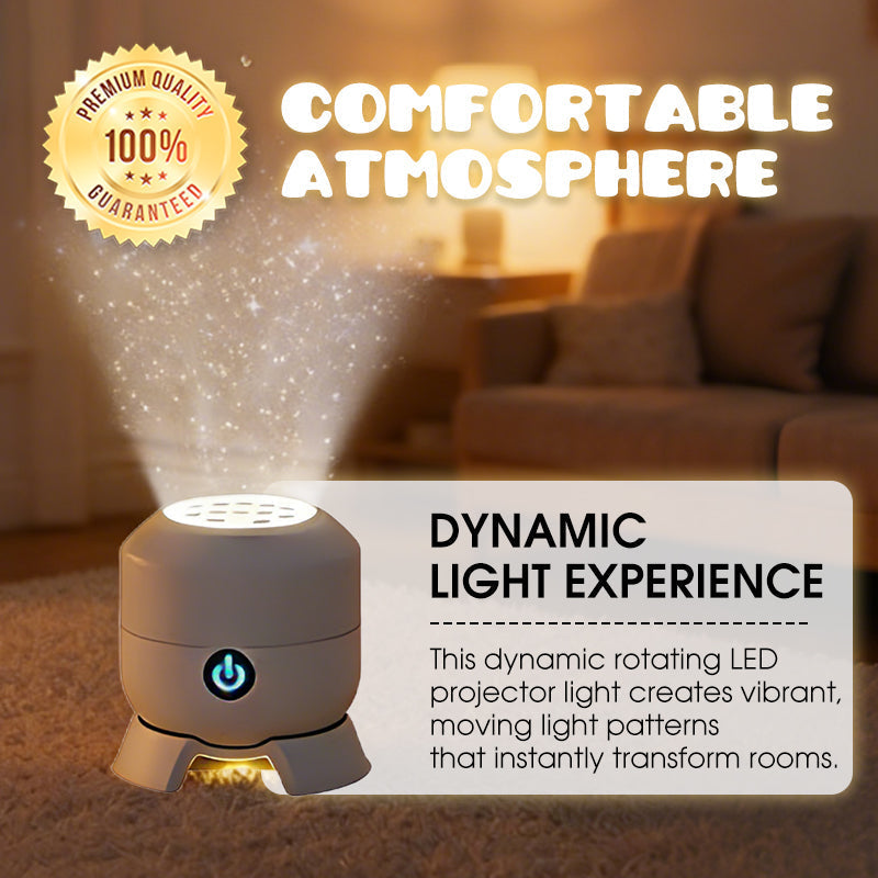 ✨Today: 50% OFF!🔥Dynamic Rotating LED Projector Light